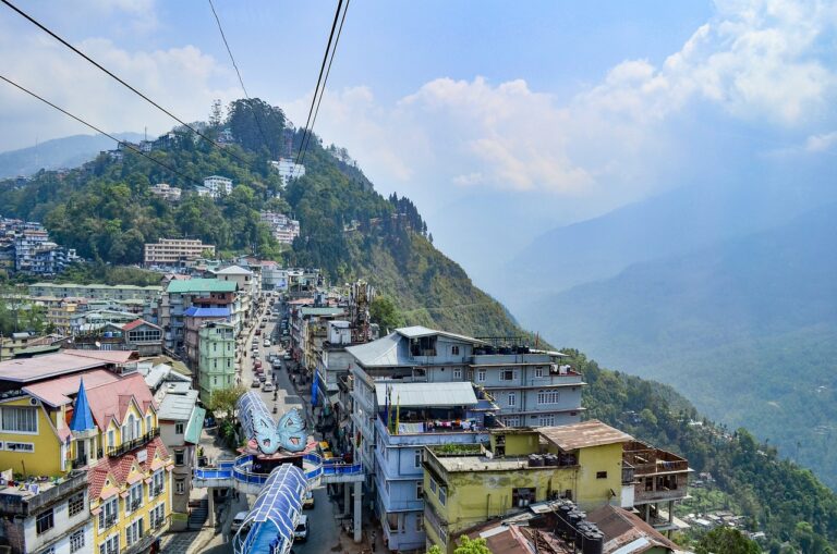 travel, tourism, vacation, summer, holiday, landscape, trip, tourist, nature, journey, scenic, outdoors, blue, famous, hill, rope-way, gangtok, sikkim, india, hill station, birds eye, blue eye, gangtok, gangtok, sikkim, sikkim, sikkim, sikkim, sikkim